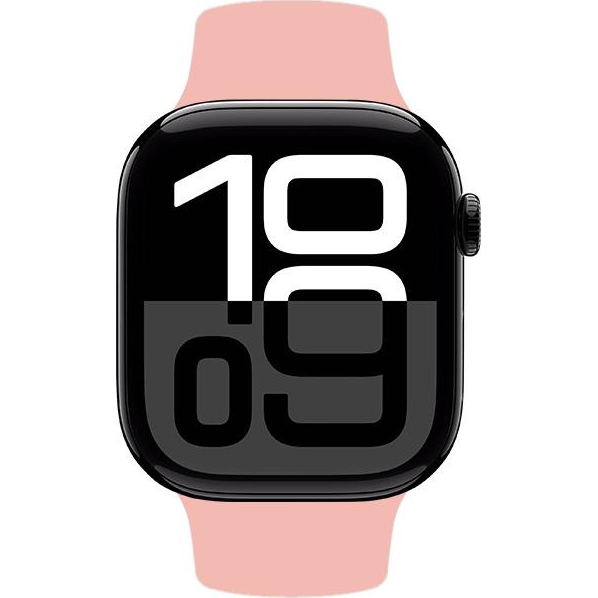 Pasek Crong Sport Liquid Band do Apple Watch 41/40/38 mm, różowy